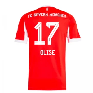 Fotbalové Dresy FC Bayern München Olise #17 2025-26 Domácí Dres Mužské
