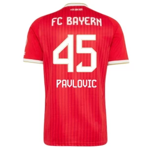 Fotbalové Dresy FC Bayern München Pavlovic #45 2026-27 Domácí Dres Mužské