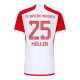 Fotbalové Dresy FC Bayern München Thomas Müller #25 2023-24 Domácí Dres Mužské
