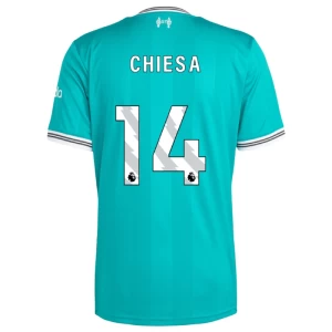 Fotbalové Dresy Federico Chiesa #14 Liverpool FC 2025-26 Třetí Dres Mužské