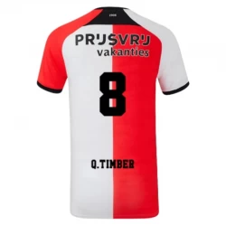 Fotbalové Dresy Feyenoord Q. Timber #8 2024-25 Domácí Dres Mužské