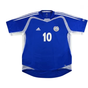 Fotbalové Dresy Finsko 2004 Venkovní
