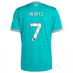 Fotbalové Dresy Florian Wirtz #7 Liverpool FC 2025-26 Třetí Dres Mužské