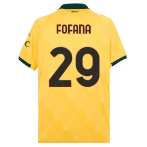 Fotbalové Dresy Fofana #29 AC Milan 2025-26 Třetí Dres Mužské