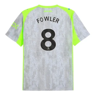 Fotbalové Dresy Fowler #8 Manchester City 2025-26 Třetí Dres Mužské