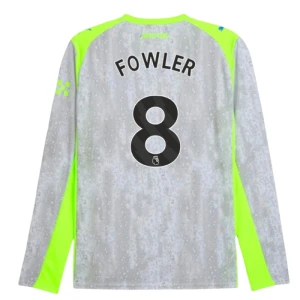 Fotbalové Dresy Fowler #8 Manchester City 2025-26 Třetí Dres Mužské Dlouhý Rukáv