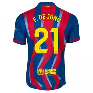 Fotbalové Dresy Frenkie de Jong #21 FC Barcelona 2025-26 Fourth Dres Mužské
