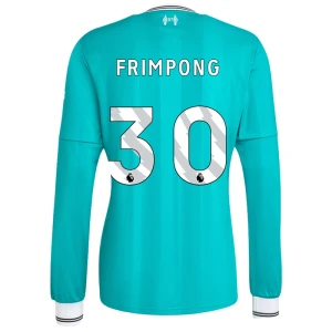 Fotbalové Dresy Frimpong #30 Liverpool FC 2025-26 Třetí Dres Mužské Dlouhý Rukáv