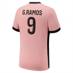 Fotbalové Dresy G.Ramos #9 Paris Saint-Germain PSG 2024-25 Třetí Dres Mužské