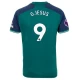 Fotbalové Dresy Gabriel Jesus #9 Arsenal FC 2023-24 Alternativní Dres Mužské
