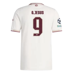 Fotbalové Dresy Gabriel Jesus #9 Arsenal FC 2025-26 Champions League Třetí Dres Mužské