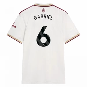 Fotbalové Dresy Gabriel Magalhães #6 Arsenal FC 2025-26 Třetí Dres Mužské