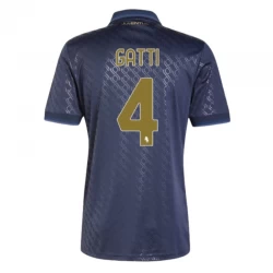 Fotbalové Dresy Gatti #4 Juventus FC 2024-25 Alternativní Dres Mužské