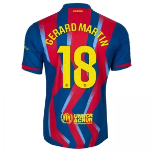Fotbalové Dresy Gerard Martin #18 FC Barcelona 2025-26 Fourth Dres Mužské