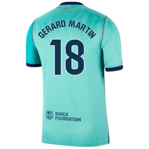 Fotbalové Dresy Gerard Martin #18 FC Barcelona 2026-27 Třetí Dres Mužské