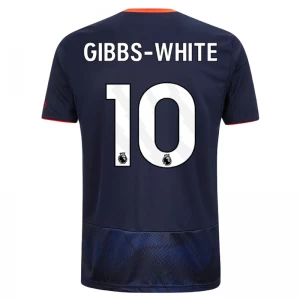 Fotbalové Dresy Gibbs White #10 Nottingham Forest FC 2025-26 Třetí Dres Mužské