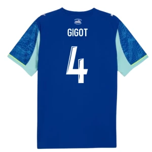 Fotbalové Dresy Gigot #4 Olympique de Marseille 2025-26 Třetí Dres Mužské