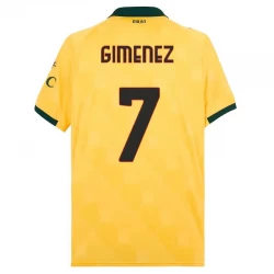 Fotbalové Dresy Gimenez #7 AC Milan 2025-26 Třetí Dres Mužské