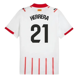 Fotbalové Dresy Girona FC Herrera #21 2025-26 Domácí Dres Mužské