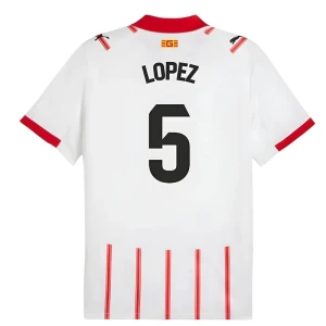 Fotbalové Dresy Girona FC Lopez #5 2025-26 Domácí Dres Mužské