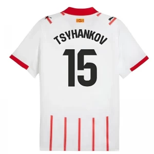 Fotbalové Dresy Girona FC Tsyhankov #15 2025-26 Domácí Dres Mužské