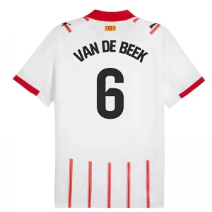 Fotbalové Dresy Girona FC Van De Beek #6 2025-26 Domácí Dres Mužské
