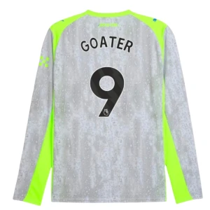 Fotbalové Dresy Goater #9 Manchester City 2025-26 Třetí Dres Mužské Dlouhý Rukáv