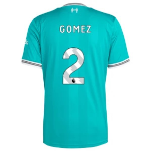 Fotbalové Dresy Gomez #2 Liverpool FC 2025-26 Třetí Dres Mužské