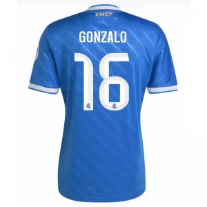 Fotbalové Dresy Gonzalo #16 Real Madrid 2025-26 Třetí Dres Mužské