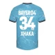 Fotbalové Dresy Granit Xhaka #34 Bayer 04 Leverkusen 2023-24 Alternativní Dres Mužské