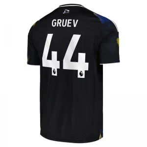 Fotbalové Dresy Gruev #44 Leeds United 2025-26 Třetí Dres Mužské