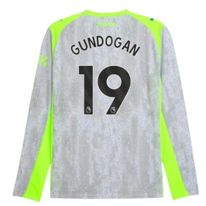 Fotbalové Dresy Gundogan #19 Manchester City 2025-26 Třetí Dres Mužské Dlouhý Rukáv