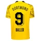Fotbalové Dresy Haller #9 BVB Borussia Dortmund 2023-24 Alternativní Dres Mužské