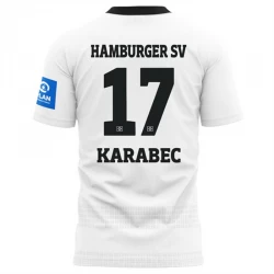 Fotbalové Dresy Hamburger SV Karabec #17 2024-25 Domácí Dres Mužské