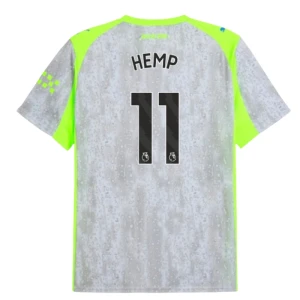 Fotbalové Dresy Hemp #11 Manchester City 2025-26 Třetí Dres Mužské