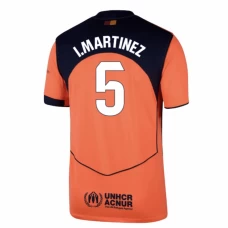 Fotbalové Dresy I. Martinez #5 FC Barcelona 2025-26 Třetí Dres Mužské