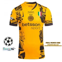 Fotbalové Dresy Inter Mediolan 2024-25 UCL Final Třetí Dres Mužské