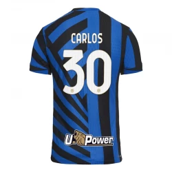Fotbalové Dresy Inter Mediolan Carlos #30 2024-25 Domácí Dres Mužské