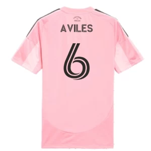 Fotbalové Dresy Inter Miami CF Aviles #6 2025-26 Domácí Dres Mužské