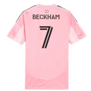 Fotbalové Dresy Inter Miami CF David Beckham #7 2025-26 Domácí Dres Mužské