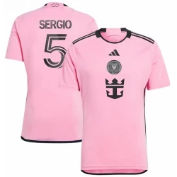 Fotbalové Dresy Inter Miami CF Sergio #5 2024-25 Domácí Dres Mužské