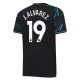 Fotbalové Dresy J. Alvarez #19 Manchester City 2023-24 Alternativní Dres Mužské
