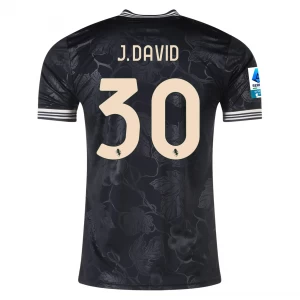 Fotbalové Dresy J. David #30 Juventus FC 2025-26 Třetí Dres Mužské