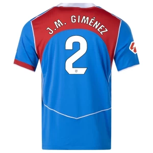 Fotbalové Dresy J.M. Gimenez #2 Atlético Madrid 2025-26 Třetí Dres Mužské