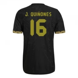 Fotbalové Dresy J. Quinones #16 Mexiko 2025 Black Gold Cup Třetí Dres Mužské