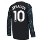 Fotbalové Dresy Jack Grealish #10 Manchester City 2023-24 Alternativní Dres Mužské Dlouhý Rukáv