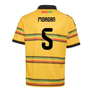Fotbalové Dresy Jamajka Morgan #5 2026 Domácí Dres Mužské
