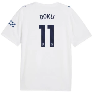 Fotbalové Dresy Jérémy Doku #11 Manchester City 2026-27 Třetí Dres Mužské