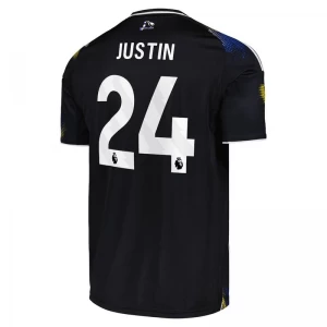 Fotbalové Dresy Justin #24 Leeds United 2025-26 Třetí Dres Mužské