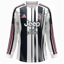 Fotbalové Dresy Juventus FC 2025-26 Domácí Dres Mužské Dlouhý Rukáv